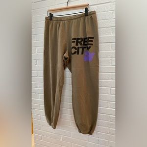 Freecity Free City Crop Sweatpants Sz medium